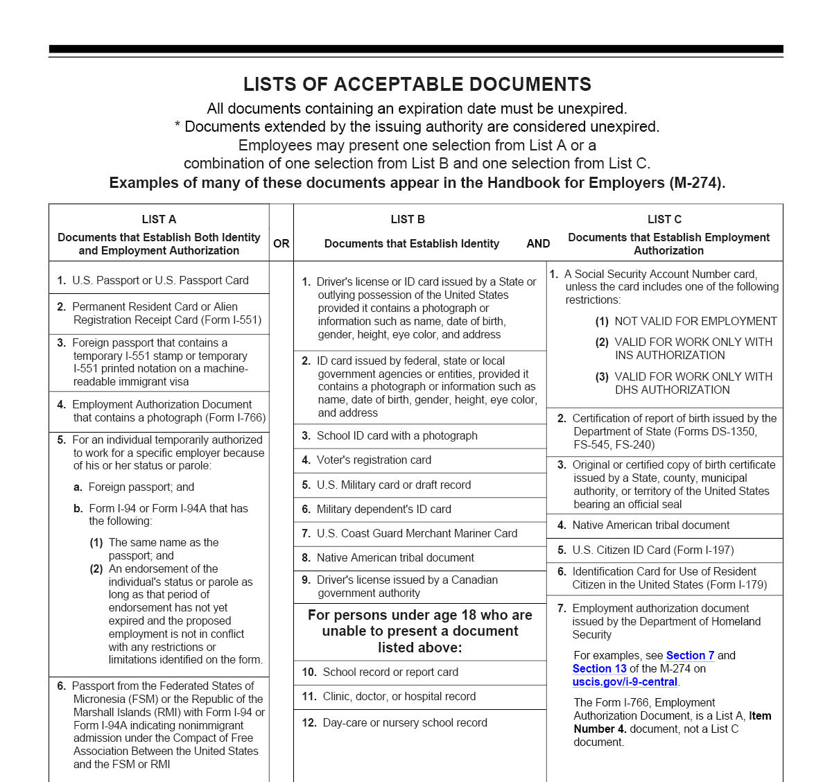 New I-9 Form - Page 2