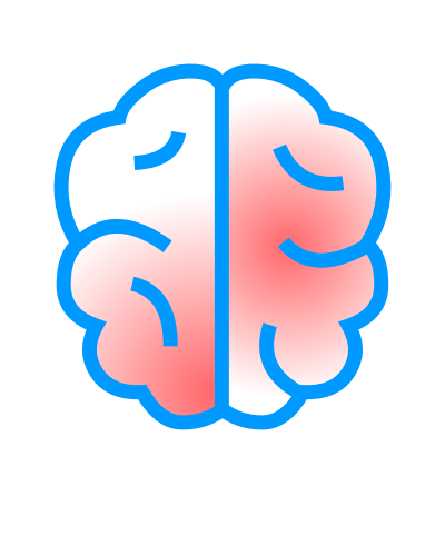 A graphic for a brain
