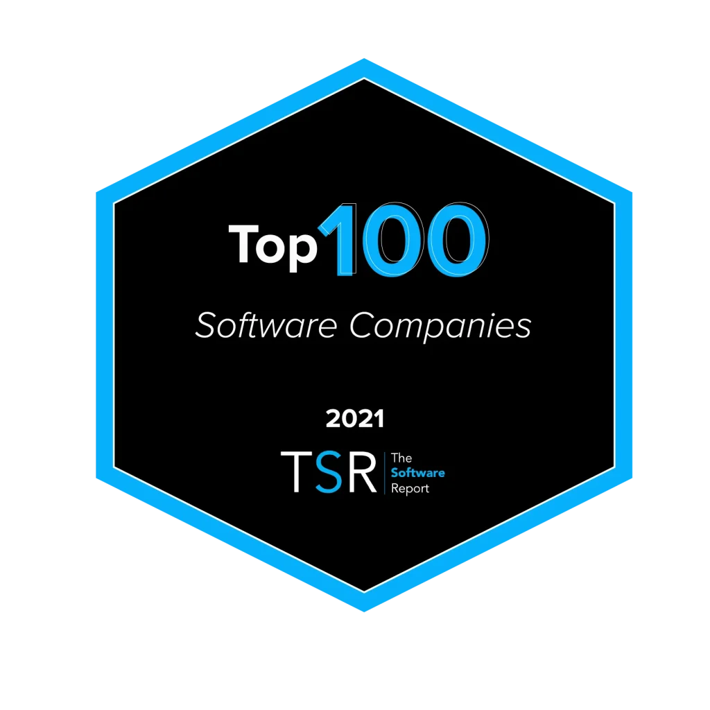 Top 100 software companies 2021 award