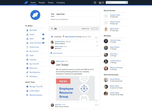 News Feed Dashboard